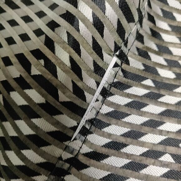 Armani Collezioni multi color stripe open front blazer Shirt Silk Jacket Size 4 - Picture 7 of 10